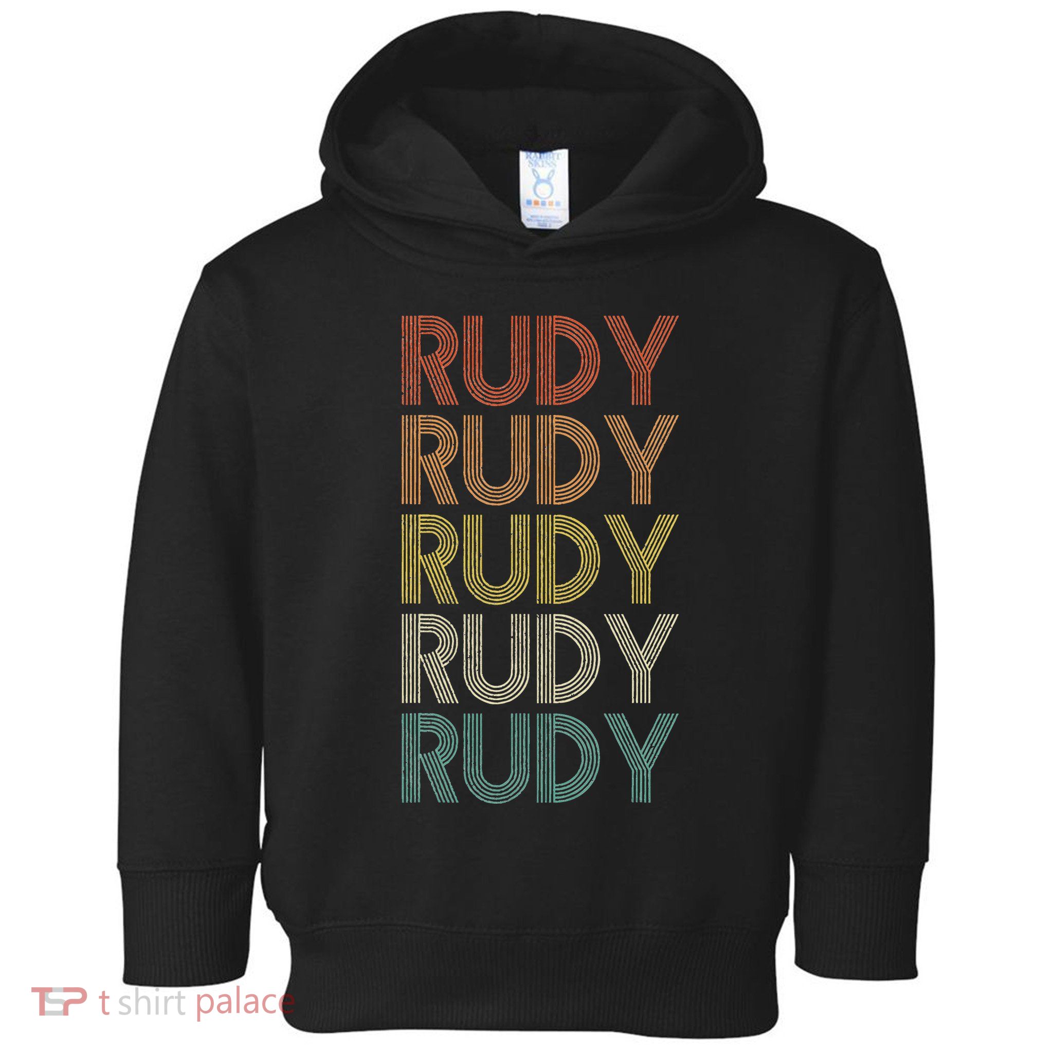 Rudy Vintage Retro Toddler Hoodie