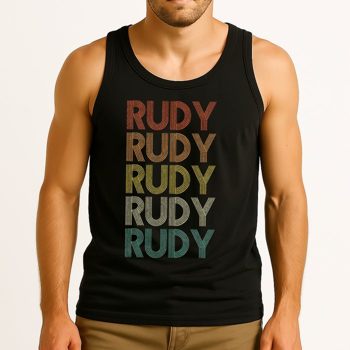 Rudy Vintage Retro Tank Top