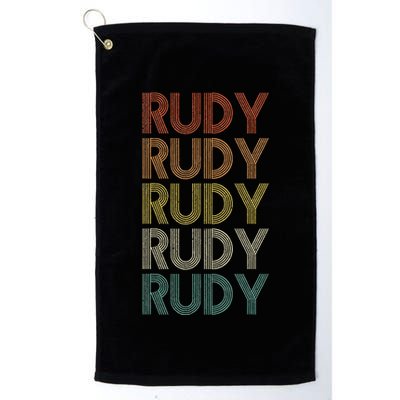 Rudy Vintage Retro Golf Towel
