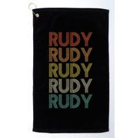 Rudy Vintage Retro Golf Towel