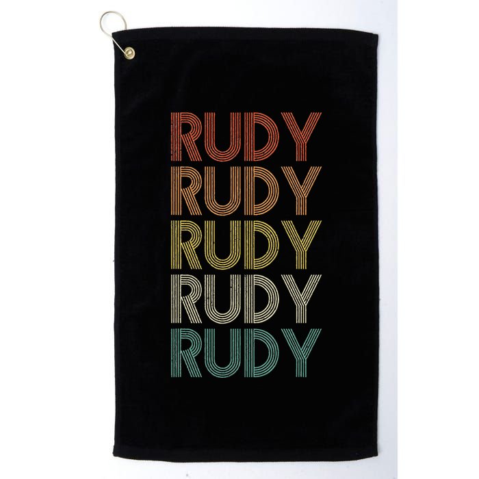 Rudy Vintage Retro Golf Towel
