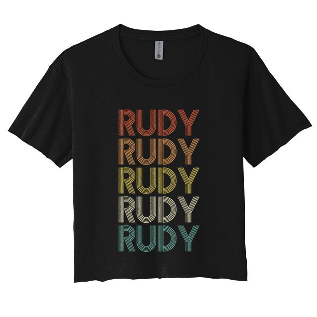 Rudy Vintage Retro Crop Top