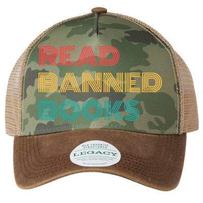 Retro Vintage Read Banned Books Legacy Tie Dye Trucker Hat