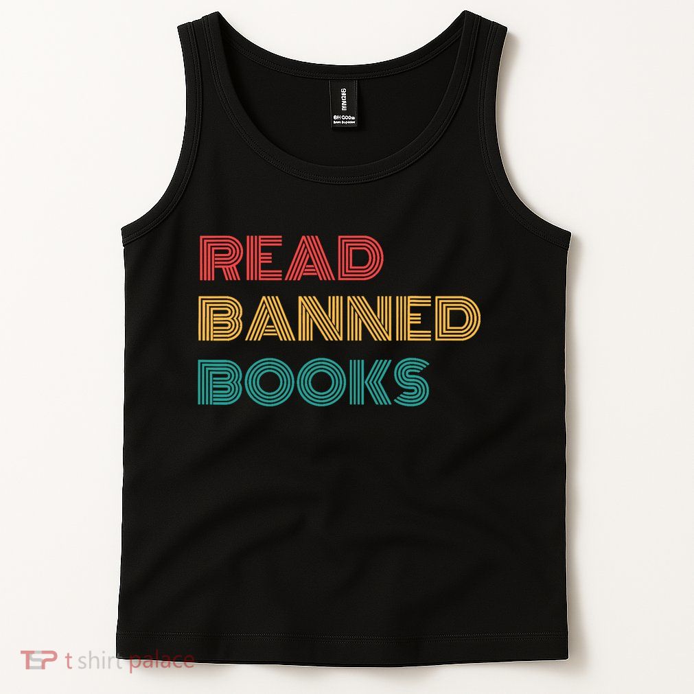 Retro Vintage Read Banned Books Tank Top