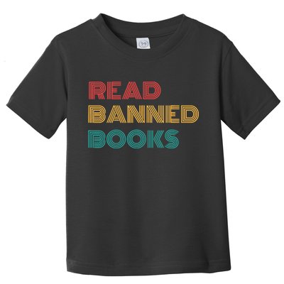 Retro Vintage Read Banned Books Toddler T-Shirt