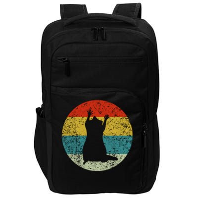 Retro Vintage Raccoon Impact Tech Backpack