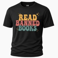 Retro Vintage Read Banned Books Reading Lover Cooling Performance Crew T-Shirt