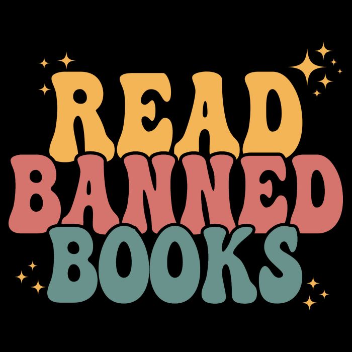 Retro Vintage Read Banned Books Reading Lover Cooling Performance Crew T-Shirt