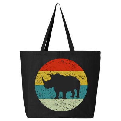 Retro Vintage Rhino 25L Jumbo Tote