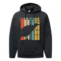 Retro Vulture Performance Fleece Hoodie