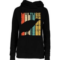 Retro Vulture Womens Funnel Neck Pullover Hood