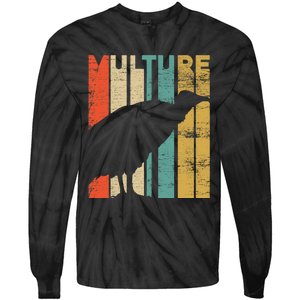 Retro Vulture Tie-Dye Long Sleeve Shirt