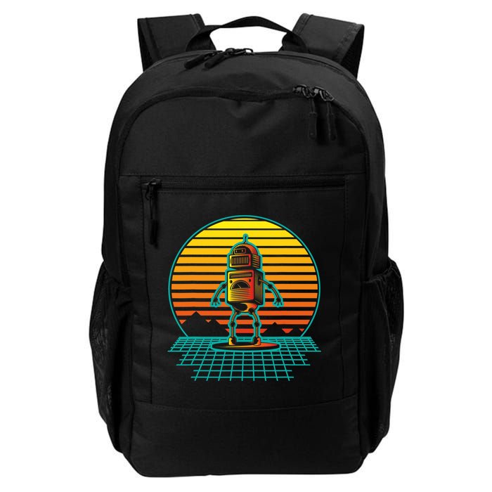 Retro Vintage Robot Robots Robotics Engineer Engineering Backpack