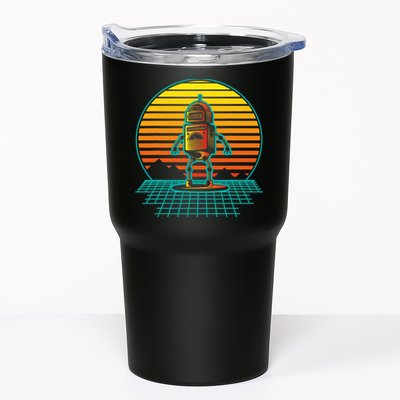 Retro Vintage Robot Robots Robotics Engineer Engineering Tumbler