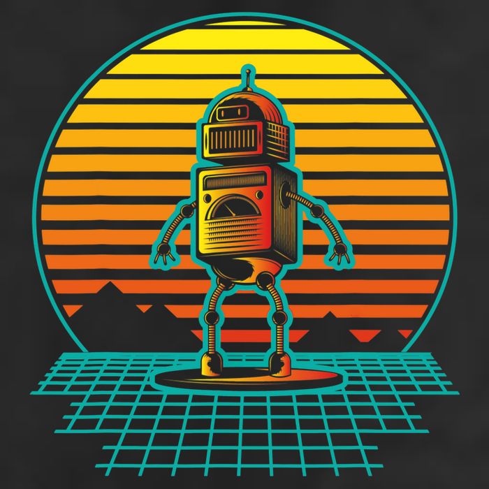 Retro Vintage Robot Robots Robotics Engineer Engineering Tumbler