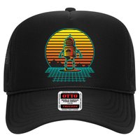 Retro Vintage Robot Robots Robotics Engineer Engineering Trucker Hat