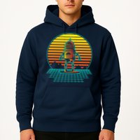 Retro Vintage Robot Robots Robotics Engineer Engineering Hoodie