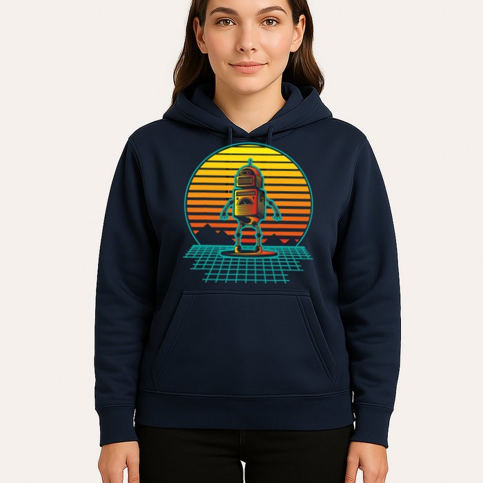 Retro Vintage Robot Robots Robotics Engineer Engineering Hoodie
