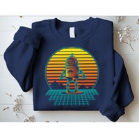 Retro Vintage Robot Robots Robotics Engineer Engineering Sweatshirt