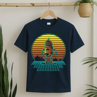 Retro Vintage Robot Robots Robotics Engineer Engineering T-Shirt