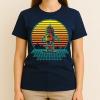 Retro Vintage Robot Robots Robotics Engineer Engineering T-Shirt
