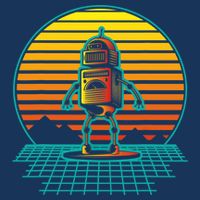 Retro Vintage Robot Robots Robotics Engineer Engineering T-Shirt