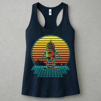 Retro Vintage Robot Robots Robotics Engineer Engineering Womens Tank Top