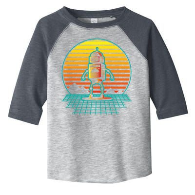 Retro Vintage Robot Robots Robotics Engineer Engineering Toddler Fine Jersey T-Shirt
