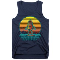 Retro Vintage Robot Robots Robotics Engineer Engineering Tank Top