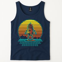 Retro Vintage Robot Robots Robotics Engineer Engineering Tank Top