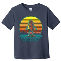 Retro Vintage Robot Robots Robotics Engineer Engineering Toddler T-Shirt