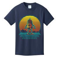 Retro Vintage Robot Robots Robotics Engineer Engineering Kids T-Shirt