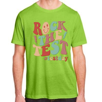 Retro Vintage Rock The Test #Testday Adult ChromaSoft Performance T-Shirt