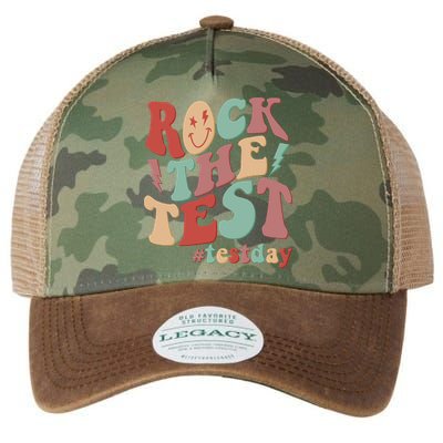 Retro Vintage Rock The Test #Testday Legacy Tie Dye Trucker Hat