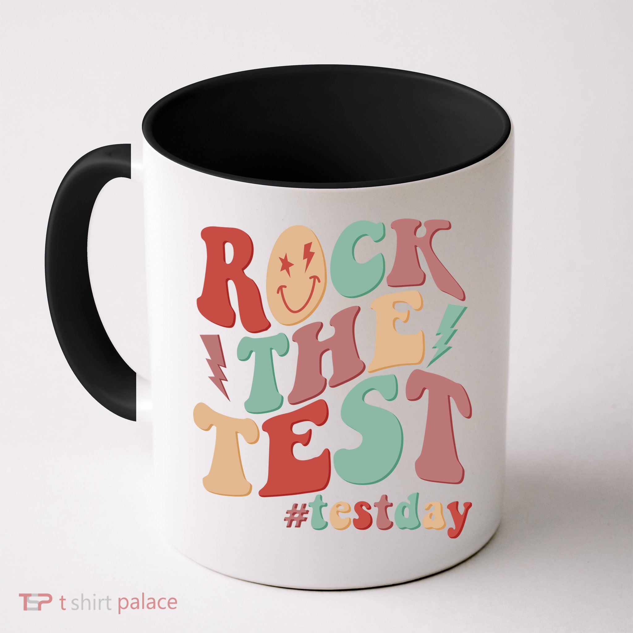 Retro Vintage Rock The Test #Testday Mug