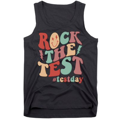 Retro Vintage Rock The Test #Testday Tank Top