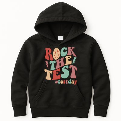 Retro Vintage Rock The Test #Testday Kids Hoodie