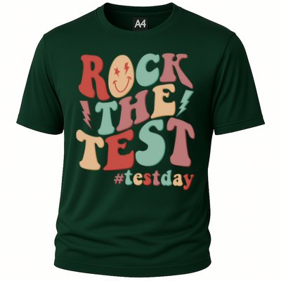 Retro Vintage Rock The Test #Testday Performance Shirt