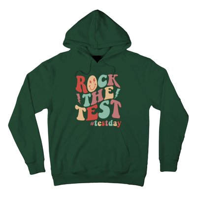 Retro Vintage Rock The Test #Testday Hoodie