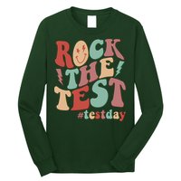Retro Vintage Rock The Test #Testday Long Sleeve Shirt