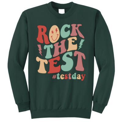 Retro Vintage Rock The Test #Testday Sweatshirt