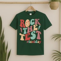 Retro Vintage Rock The Test #Testday T-Shirt