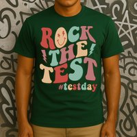 Retro Vintage Rock The Test #Testday T-Shirt