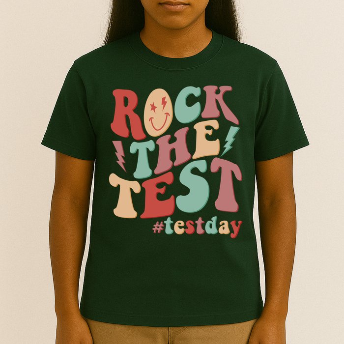 Retro Vintage Rock The Test #Testday T-Shirt