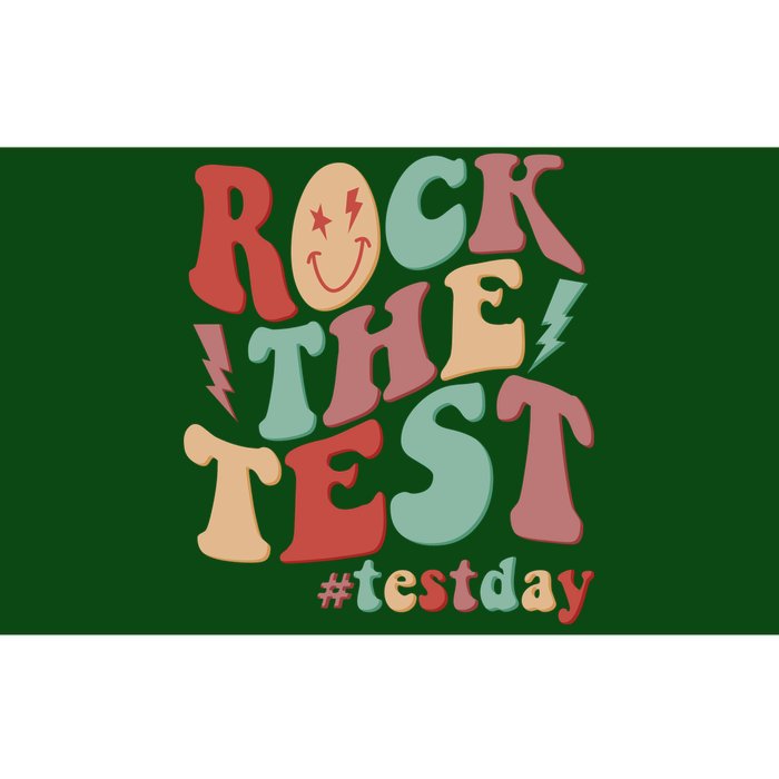 Retro Vintage Rock The Test #Testday Bumper Sticker