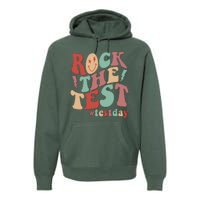 Retro Vintage Rock The Test #Testday Premium Hoodie