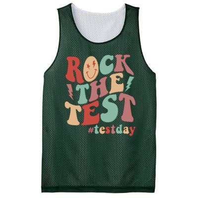 Retro Vintage Rock The Test #Testday Mesh Reversible Basketball Jersey Tank