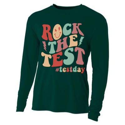 Retro Vintage Rock The Test #Testday Cooling Performance Long Sleeve Crew