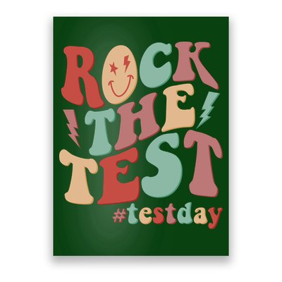 Retro Vintage Rock The Test #Testday Poster