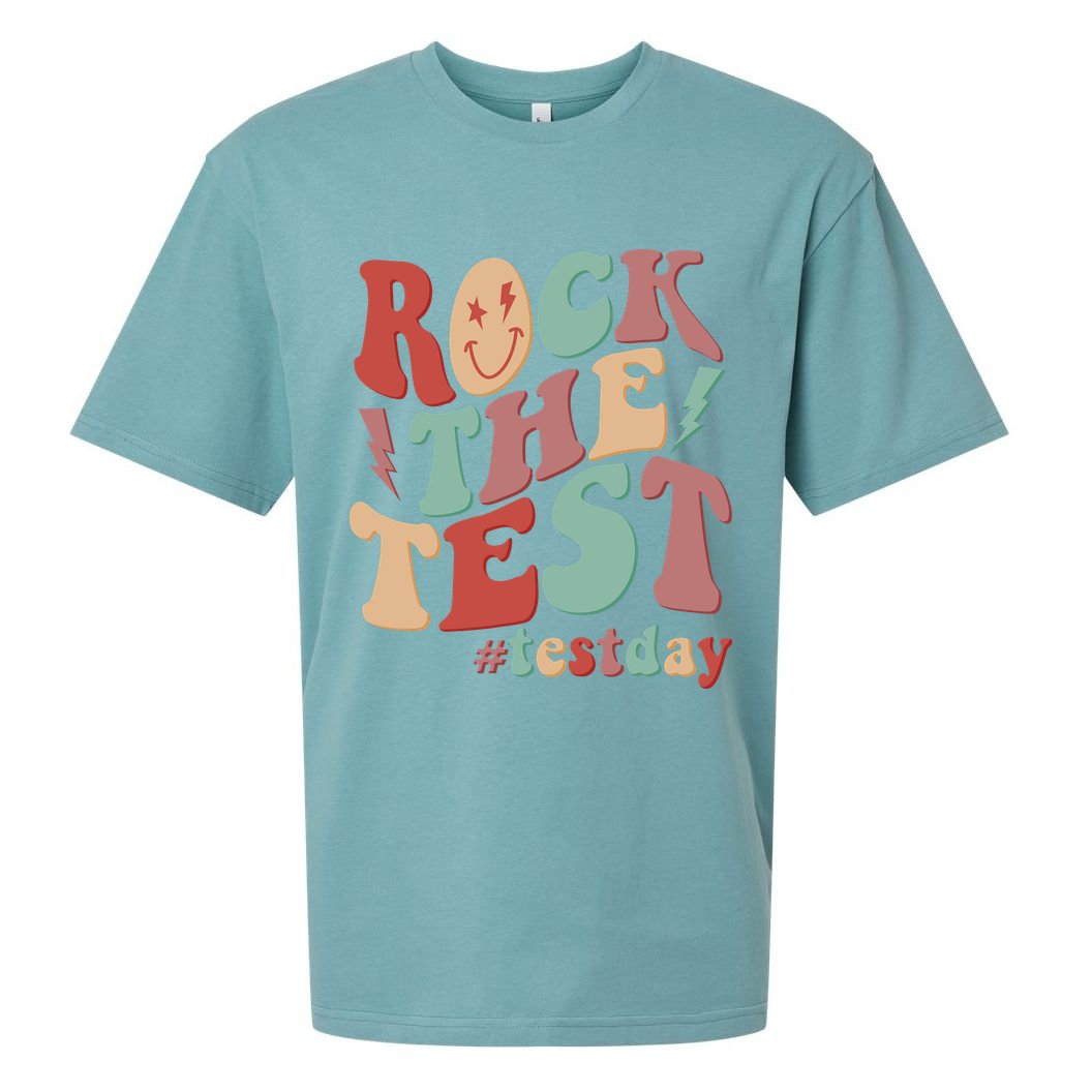 Retro Vintage Rock The Test #Testday Sueded Cloud Jersey T-Shirt